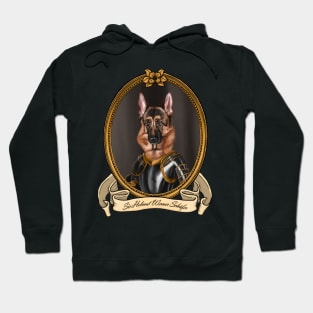 Renaissance Dog - Sir Helmut Werner Schäfer (A German Shepherd) Hoodie